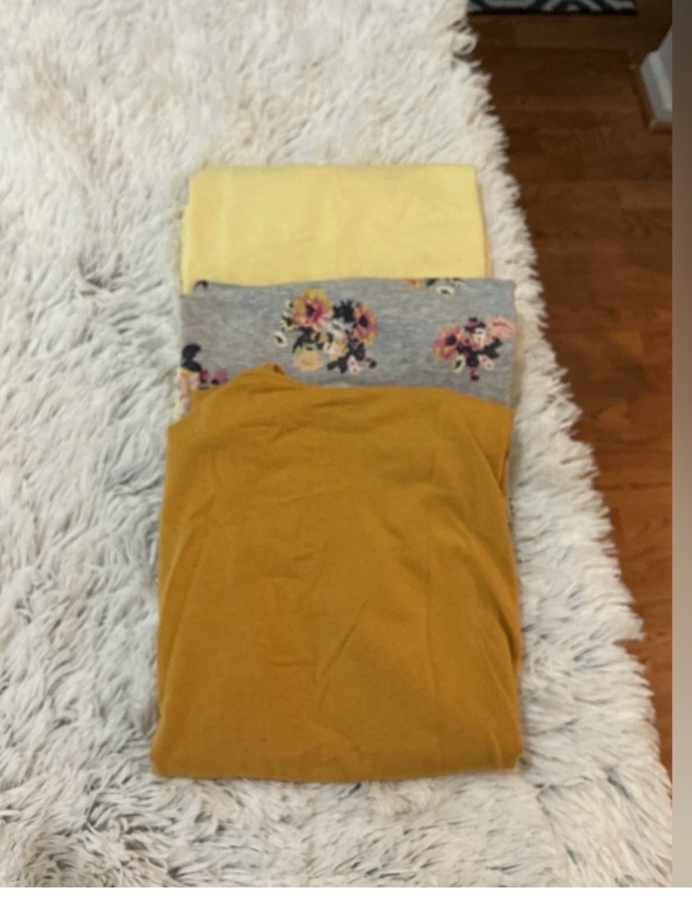Maurices Tank Top Bundle (3) yellow, gold and patterned XL Casual - Picture 3 of 7